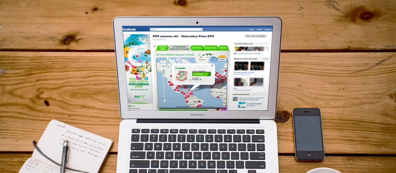 Aplicativo Facebook EPM