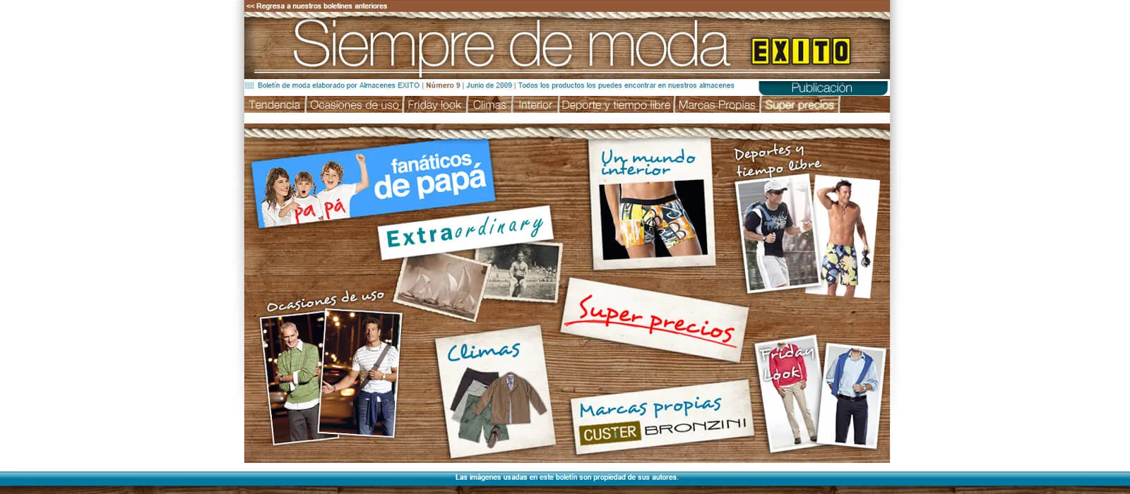 Micrositio Éxito Papás