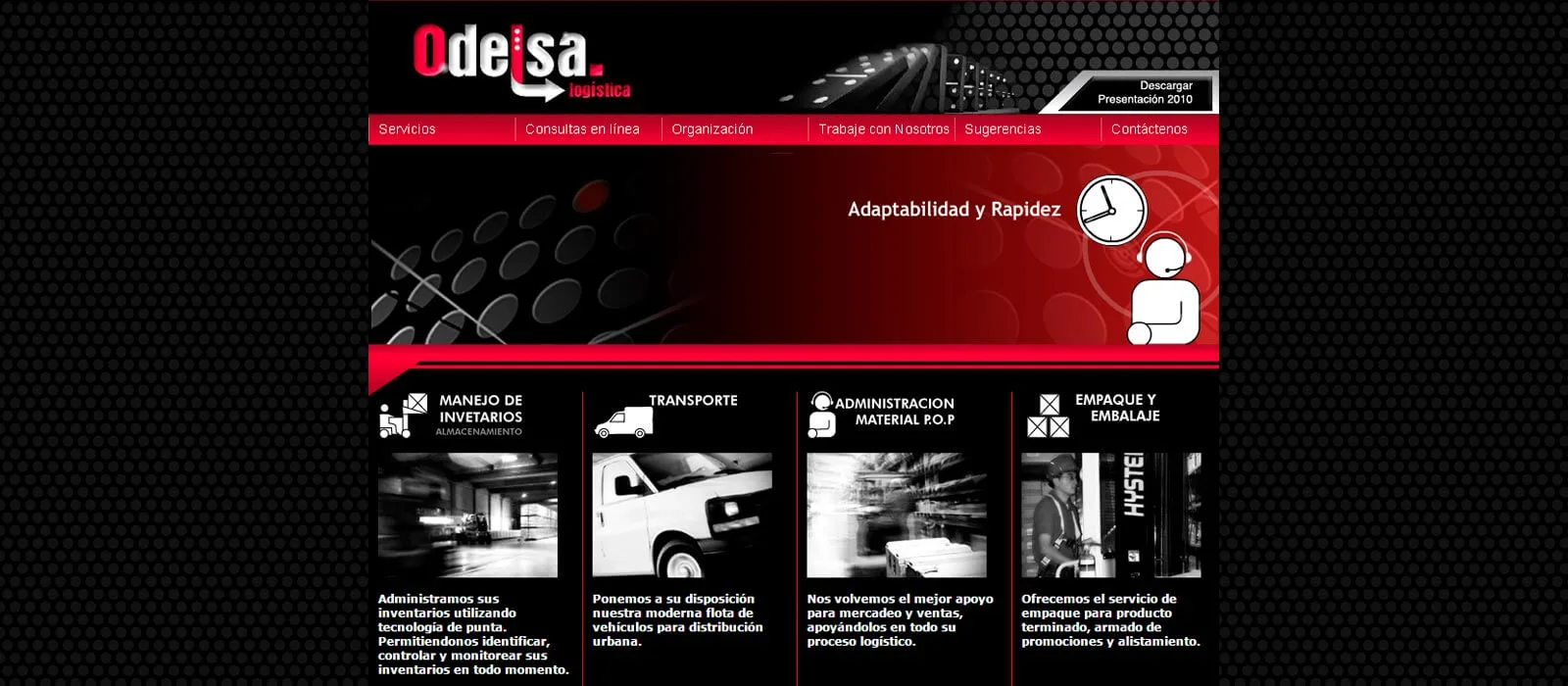 Odelsa Logística Web