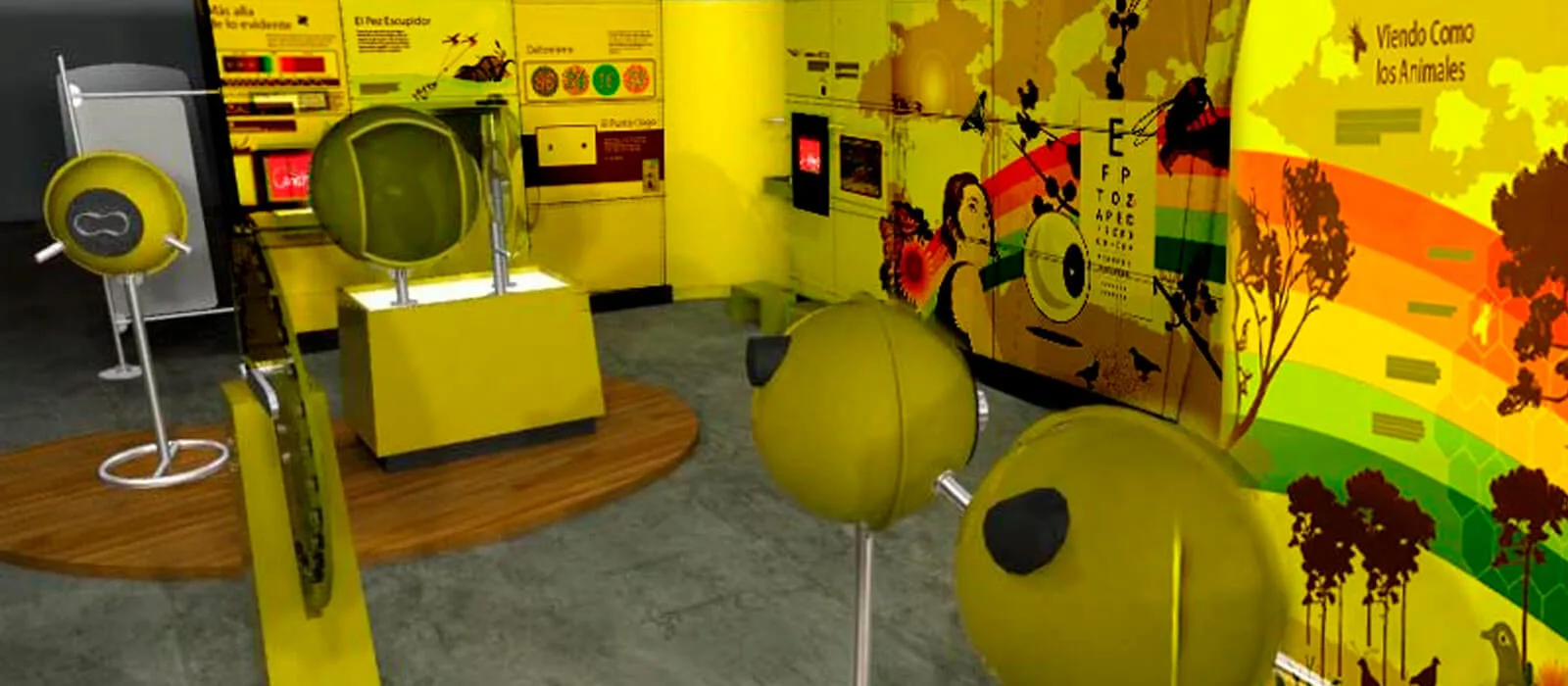 Parque Explora Sala Física Viva